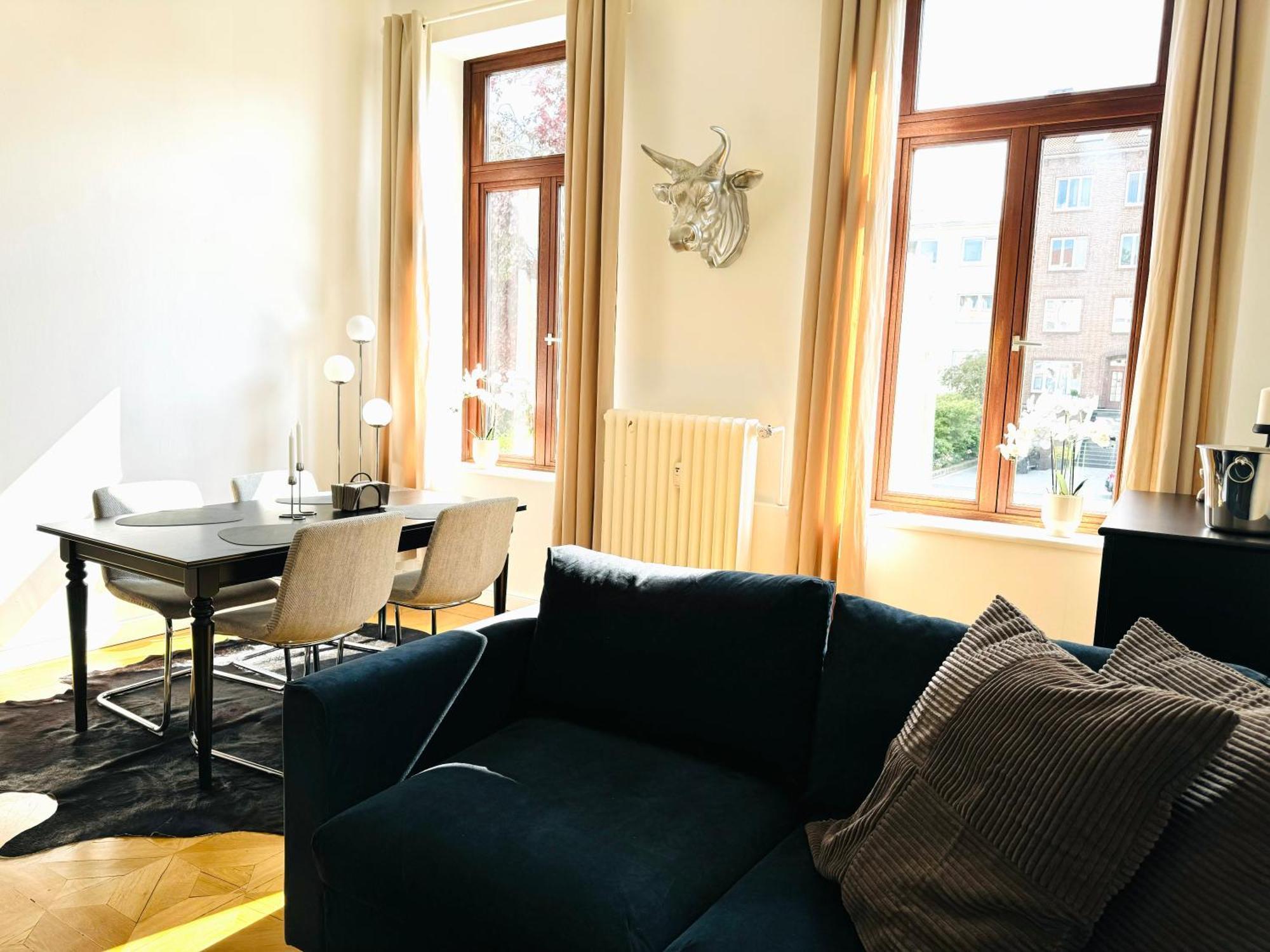 Superhosts Zentrum - Parkplatz - Badewanne - Netflix - Kaffee Бремен Екстер'єр фото