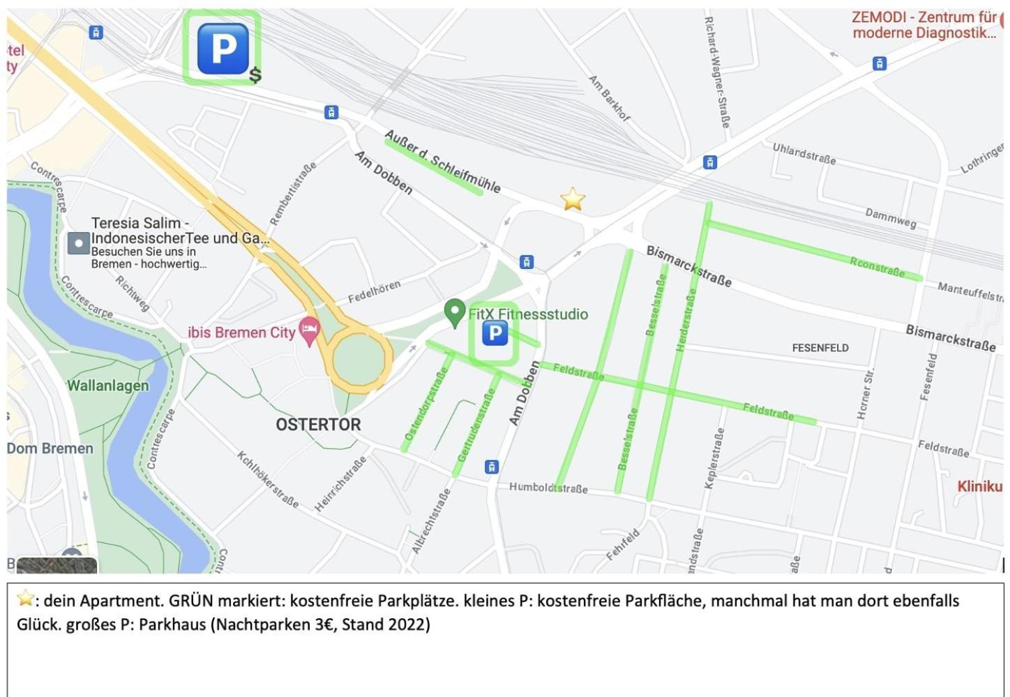 Superhosts Zentrum - Parkplatz - Badewanne - Netflix - Kaffee Бремен Екстер'єр фото